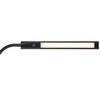 MAUL Lampe de bureau à LED MAULpirro, avec pince, blanc
