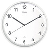 MAUL Horloge murale/radio MAULspint, diamètre: 300 mm, blanc