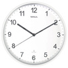 MAUL Horloge murale/radio MAULspint, diamètre: 300 mm, blanc