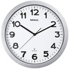 MAUL Horloge murale/horloge radio MAULstep, diamètre: 350mm