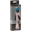 WEDO Cutter de sécurité PLUS 837, lame: 19 mm, noir/argent