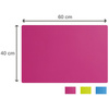 PAGNA Sous-main Trend, 600 x 400 mm, couleurs assorties