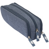 WEDO Trousse College, polyester, gris