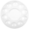 kangaro Palette de peinture, plastique, rond, 170 mm, blanc