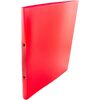 kangaro Classeur à anneaux, 2 anneaux, PP, A4, rouge