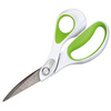 WESTCOTT Ciseaux carbo titane, longueur: 214 mm, vert/blanc