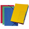 PAGNA trieur 'EASY', A4, carton, 7 compartiments, jaune