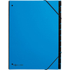 PAGNA Trieur Trend, A4, 12 compartiments, bleu ciel