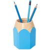 WEDO Pot à crayons 'PENCIL', en plastique, bleu clair