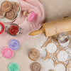 trodat Kit tampon à biscuit 'Cookie Stamp', 5 pièces