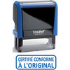 trodat Tampon X-print texte 'CERTIFIE CONFORME A L'ORIGINAL'  - 45892