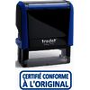 trodat Tampon X-print texte 'CERTIFIE CONFORME A L'ORIGINAL' - 45892