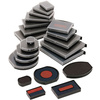 COLOP Cassette d'encrage E/R 40/2, bleu/rouge,interieur rond