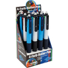 WEDO Stylo à bille à quatre couleurs, effaçable, présentoir