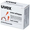uvex Bouchons d'oreille réutilisables whisper avec cordon