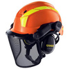 uvex Casque de sécurité pheos forestry, orange