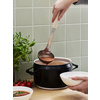 GastroMax Louche BIO, longueur: 310 mm, inox/crème