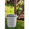 orthex Conteneur de jardin / bac, 45 litres, gris foncé