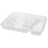 plast team Range-couverts, 5 compartiments, blanc