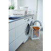 plast team Panier à linge SPRINGFIELD, 25 litres, rond,blanc