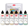 ViVA DECOR Peinture Blob Paint 'Modern Pastel', 6 pièces