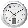 UNiLUX Horloge murale à quartz 'INSTINCT', argent - 60343