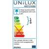 UNiLUX Lampadaire à LED STRATUS, dimmable, argent