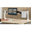 UNiLUX Support pour bras pour écran ERGO STATION, blanc