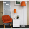 UNiLUX Lampadaire à LED AMBIANCE 2.0, hauteur: 1,55 m, bleu