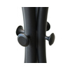 UNiLUX Portemanteau TOTEM, hauteur: 1.750 mm, noir