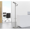 UNiLUX Portemanteau BOURGEON, (H)1.740 mm, gris métallisé
