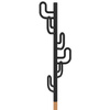 UNiLUX Portemanteau CALIFORNIA, hauteur: 1.750 mm, noir/bois
