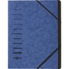 PAGNA Trieur 'Sorting File', 7 ml compartiments, bleu
