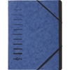 PAGNA Trieur 'Sorting File', 7 ml compartiments, bleu