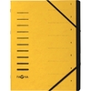 PAGNA Trieur 'Sorting File', 7 compartiments, jaune