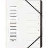 PAGNA Trieur 'Sorting File', 7 compartiments, blanc