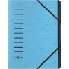 PAGNA Trieur 'Sorting File', 7 compartiments, bleu clair