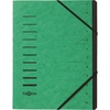 PAGNA trieur 'Sorting File', 12 compartiments, vert