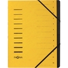 PAGNA trieur 'Sorting File' 12 compartiments, jaune