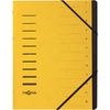PAGNA trieur 'Sorting File' 12 compartiments, jaune