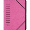 PAGNA Trieur 'Sorting File', 12 compartiments, rose foncé
