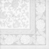 PAPSTAR Serviette 'ROYAL Collection Ornaments', blanc