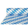 PAPSTAR Nappe damassée, (l) 1,0 x (L)10 m, 'bleu bavarois'