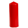 PAPSTAR Bougie cylindrique, diamètre: 60 mm, rouge