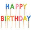 PAPSTAR Bougie pour gâteau d'anniversaire 'Happy Birthday'