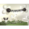 PAPSTAR Ballon de baudruche 'Soccer', noir/blanc