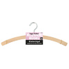 Peggy Perfect Cintre en bois sans barre, naturel, pack de 2