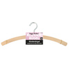 Peggy Perfect Cintre en bois sans barre, naturel, pack de 2