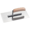 WESTEX Platoir dentelé inox, 270 x 130 mm, denture 8x8 mm