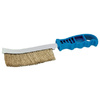 WESTEX Brosse métallique multifonction, poignée plastique